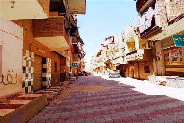 تركيب بلاط الأنترلوك بشارع 36
