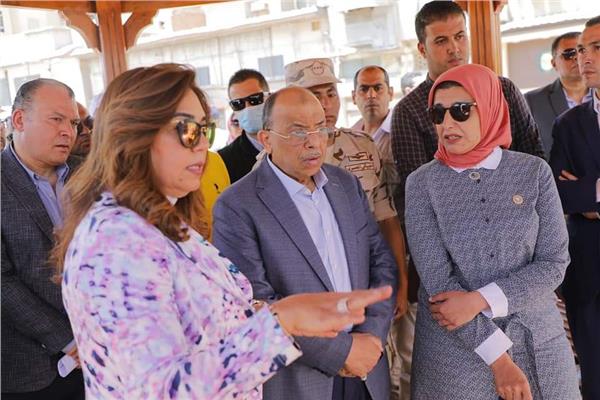 افتتاح طريق الدكتور مشرفة وميدان ابو الوفا