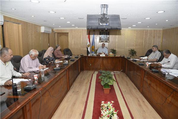 محافظ أسيوط يطالب بتكثيف لجان حصر زراعات القمح 