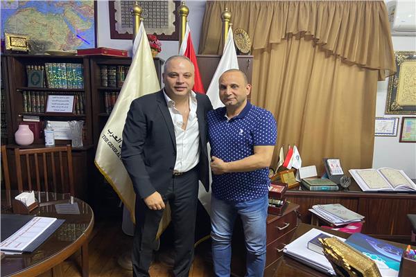 تامر عبد المنعم والمخرج مسعد فودة