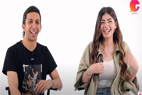 ليلي زاهر وهشام جمال