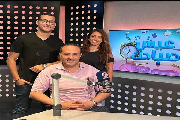 خالد سرحان مع فانا إمام ويوسف التهامي