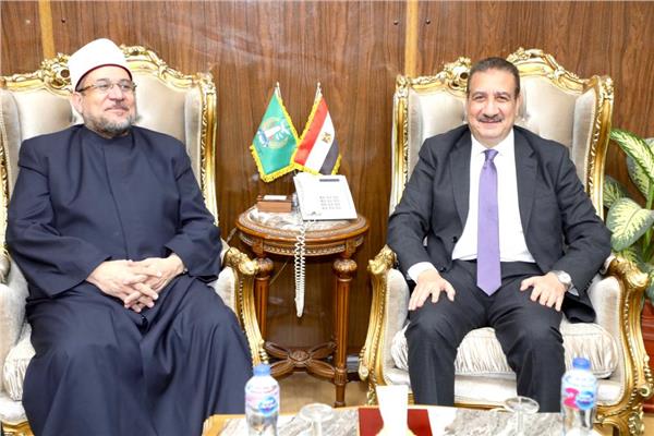  محـافظ المنوفية ووزير الأوقاف