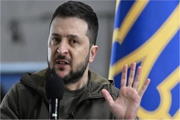  الرئيس الأوكراني فلاديمير زيلينسكي