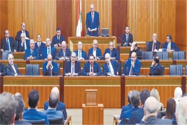  صورة لجلسة انتخاب رئيس مجلس النواب نبيه برى الأخيرة