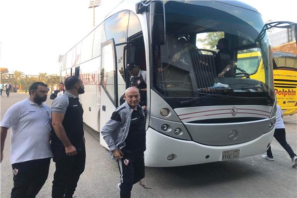 وصول فريق الزمالك