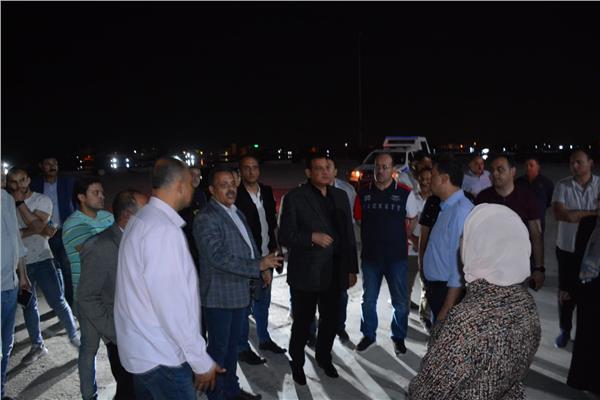 محافظ البحيرة  يختتم جولته الميدانية برشيد بتفقد ميناء الصيد 