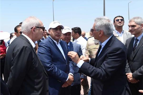  رئيس الوزراء يتفقد مستجدات أعمال المنطقة الصناعية بشرق بورسعيد