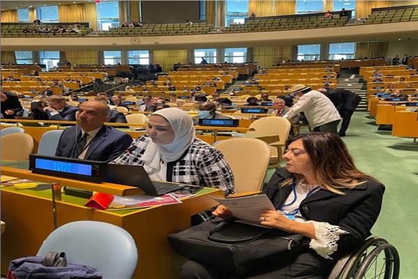  نيفين القباج وزيرة التضامن الإجتماعي