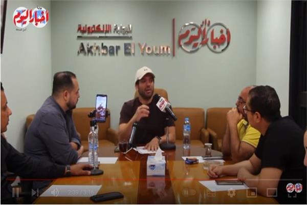حسن الرداد في ندوة بوابة أخبار اليوم