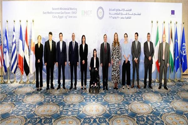 وزراء البترول والطاقة بمنتدي دول شرق المتوسط