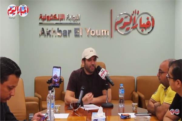 حسن الرداد في ندوة بوابة أخبار اليوم