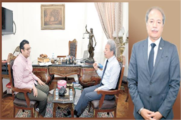 عصام شيحة خلال حواره مع «الأخبار»