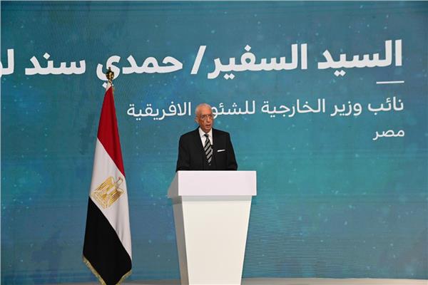 السفير حمدي سند لوزا، نائب وزير الخارجية للشئون الإفريقية