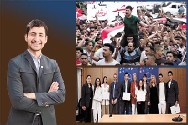  مسلسل «الاختيار ٣» - لحظة اختيار أمير المصرى سفيرا لمبادرة الأمم المتحدة الدولية «شباب بلد»