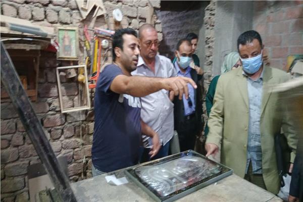 جانب من الجولات ومتابعة المشروعات الناشئة