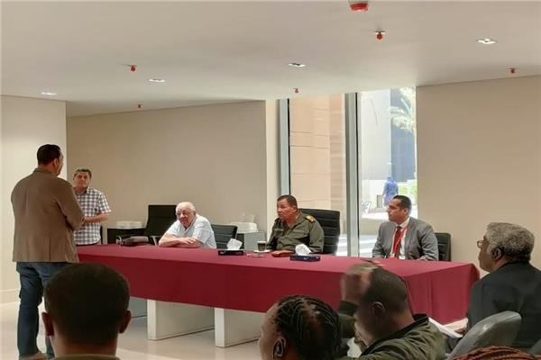 جانب من  البرنامج التدريبى لتأهيل الكوادر  الافريقية