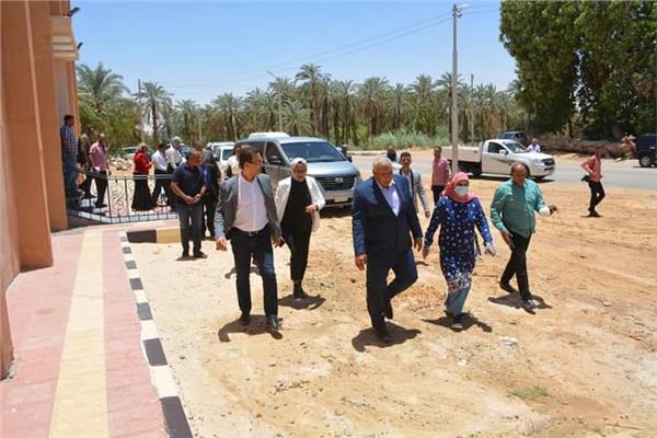 "الزملوط" و "هندي" يتفقدان مقر المبنى الإداري الجديد 