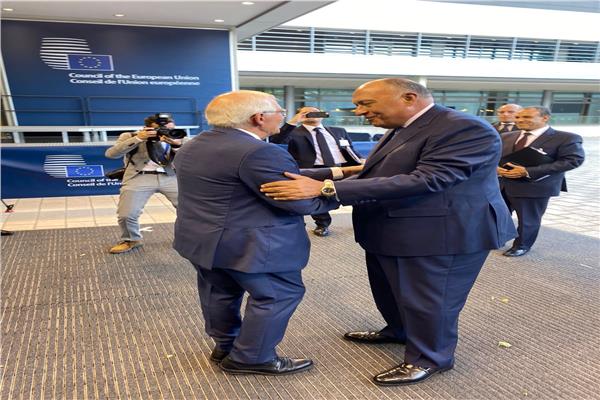 سامح شكري  يبدا زيارته إلى لوكسمبورج