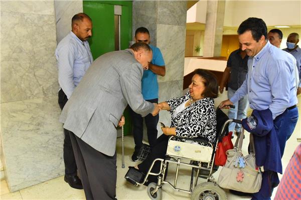 محافظ أسيوط يلتقي رئيس لجنة الإعاقة بالمجلس القومي للمراة