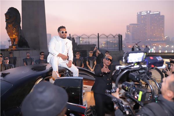 صورة من كليب محمد رمضان بلالين