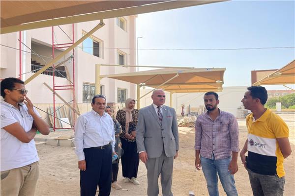 ٣مبانى حديثة بجامعة الأقصر ستكون جاهزة لبدء الدراسة فى العام الجامعى الجديد        