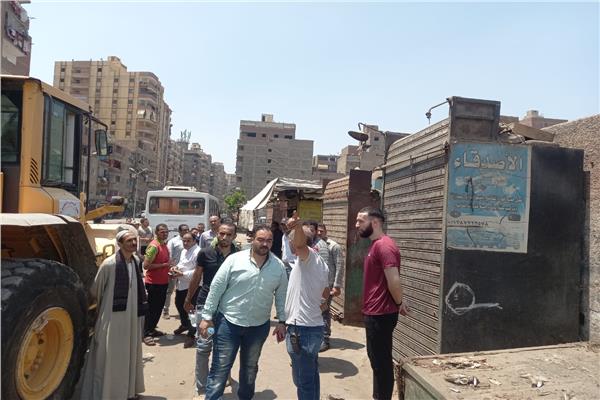 «شمال الجيزة» يكثف مجهوداته لرفع كفاءة وتطوير الطرق وإزالة التعديات المخالفة 