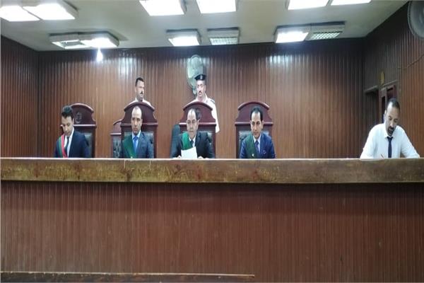 هيئة المحكمة برئاسة المستشار أمير فايز حنا