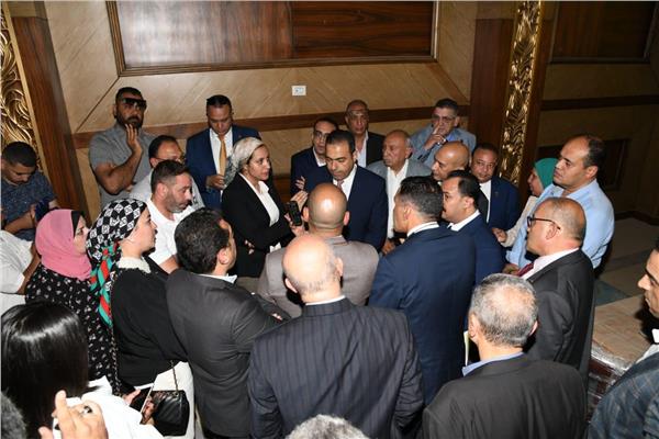 زيارة لجنة الشباب  لنادي الاسماعيلي