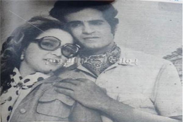 مجدي وهبة برفقة نجلاء فتحي