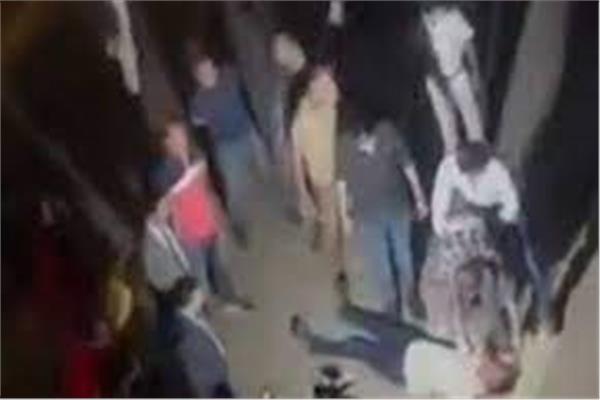 اثناء تمثيل جريمة قتل نيرة أشرف