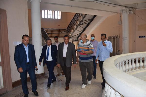 جولة تفقدية للواء هشام آمنة محافظ البحيرة