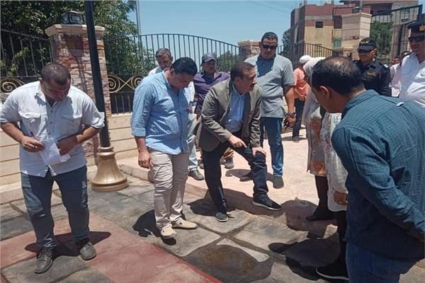 مشروعات حياة كريمة بكفر عشما والعراقية وأعمال التطوير بالجزيرة الوسطى بالشهداء