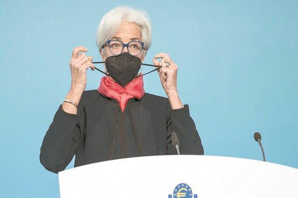 كريستين لاجارد رئيسة البنك المركزى الأوروبي