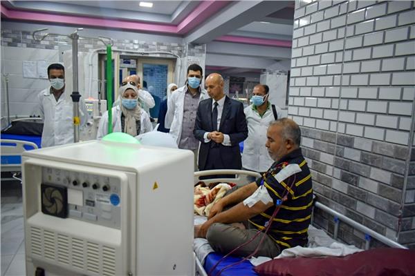  التشغيل التجريبي للجناح الثاني لقسم الكلي الصناعي