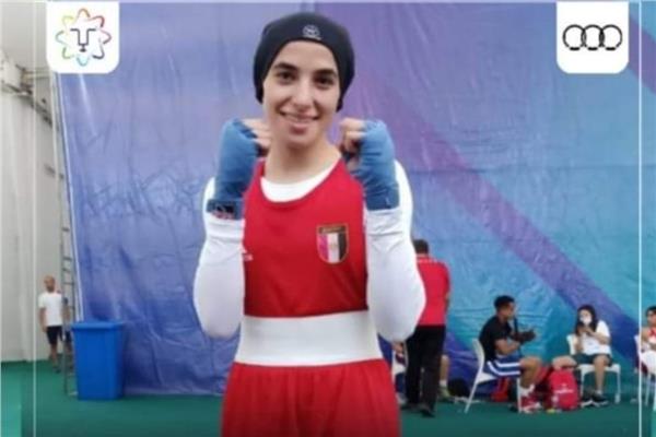 يمنى عياد الطالبة بكلية التربية الرياضية بجامعة دمياط