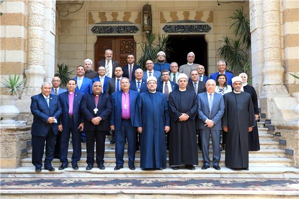 وفد الطائفة الإنجيلية وقيادات وزارة الأوقاف
