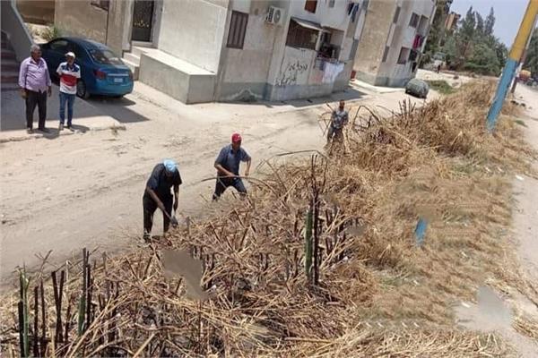 إحلال وتجديد خط مياه الشرب بقرية أبو سلطان بالإسماعيلية