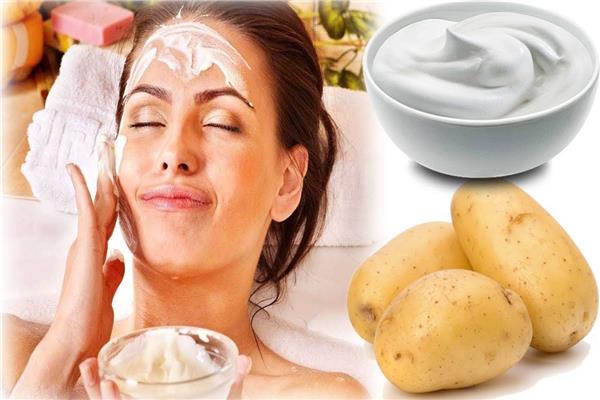 ماسك البطاطس والكريم للتجاعيد 