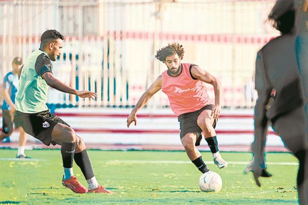 تدريبات الزمالك استعدادًا للمقاصة وديًا.. والمقاولون العرب بالدورى