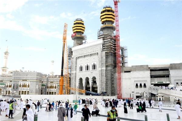 افتتاح "باب الملك عبد العزيز" بالمسجد الحرام