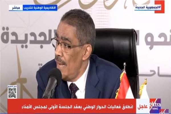 ضياء رشوان، المنسق العام للحوار الوطنى