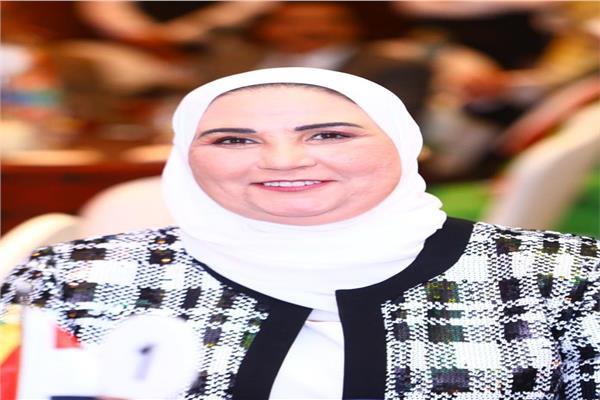  نيفين القباج وزيرة التضامن الاجتماعي 
