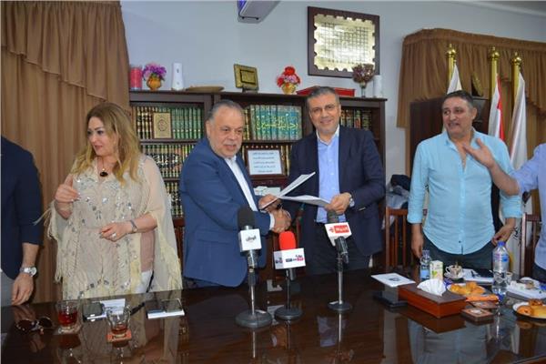 عمرو الليثي والدكتور أشرف زكي