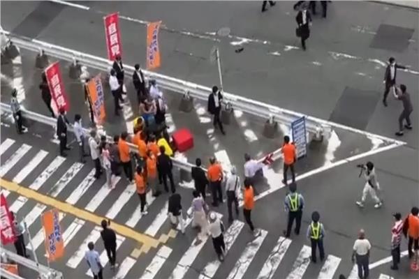 آبي أصيب بالرصاص أثناء إلقاء كلمة