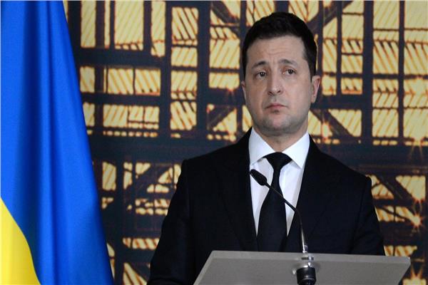 الرئيس الأوكراني فولوديمير زيلنيسكي