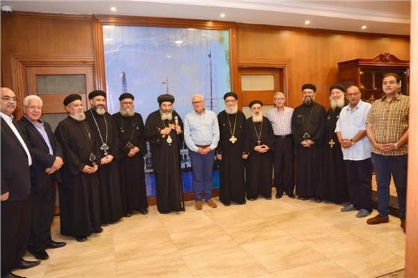  إيبارشية بور سعيد تهني القيادات بعيد الأضحى 