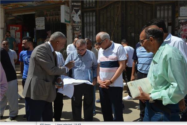 محافظ الجيزة : خط مياه جديد قطر 400 مم  بالمناطق الساخنة ببولاق الدكرور