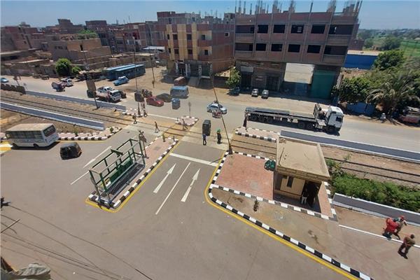 تطوير مزلقان العادلي بقليوب البلد 