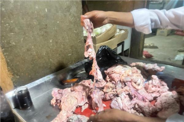 ضبط لحوم فاسدة